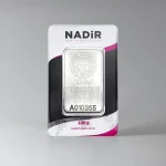 شمش نقره Nadir وزن 100 گرمی