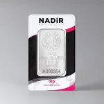شمش نقره Nadir وزن 50 گرمی