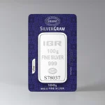 شمش نقره عیار ترکیه 100 گرمی